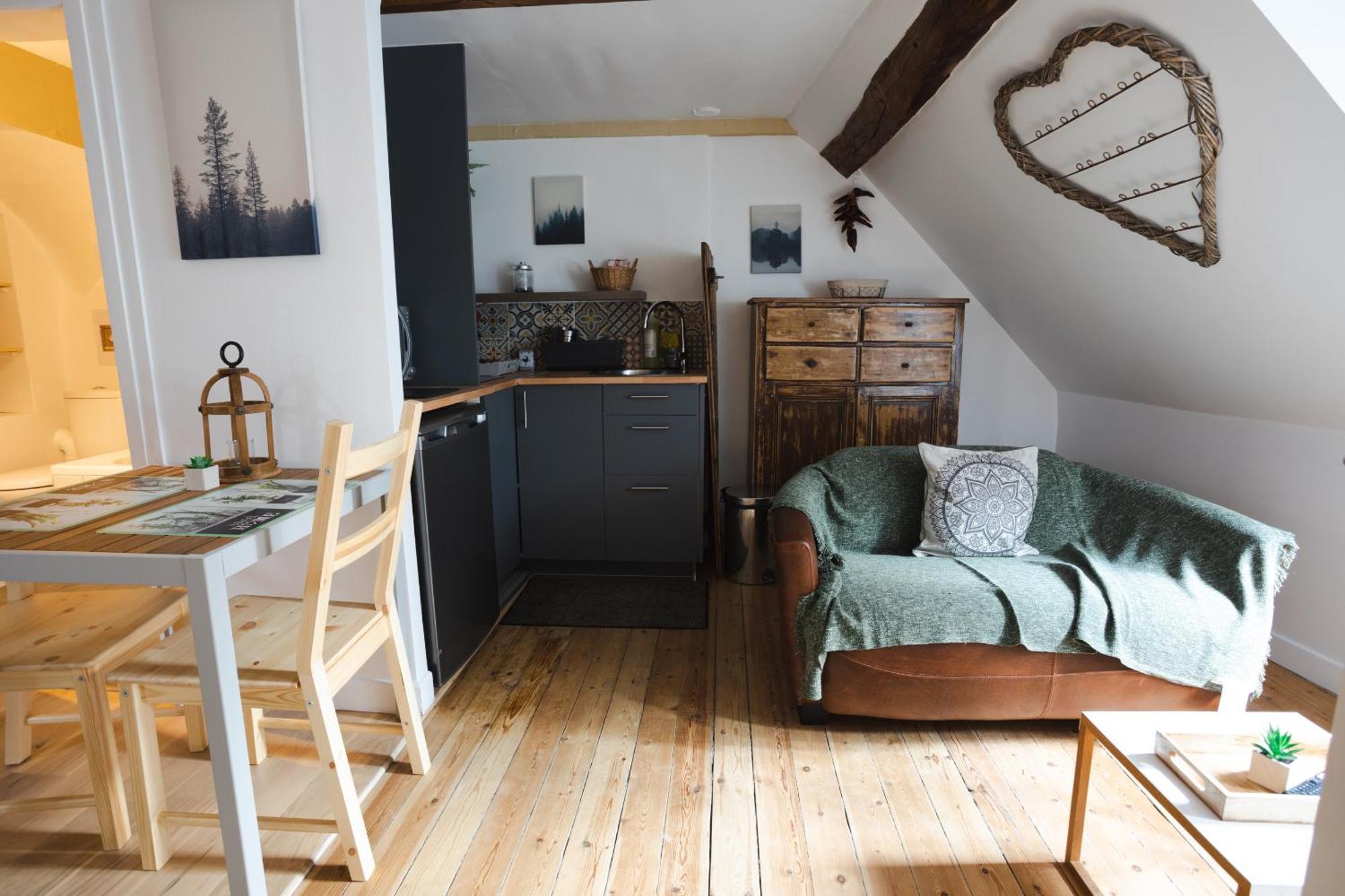 La Villa Au Petit Bonheur Honfleur Rum bild