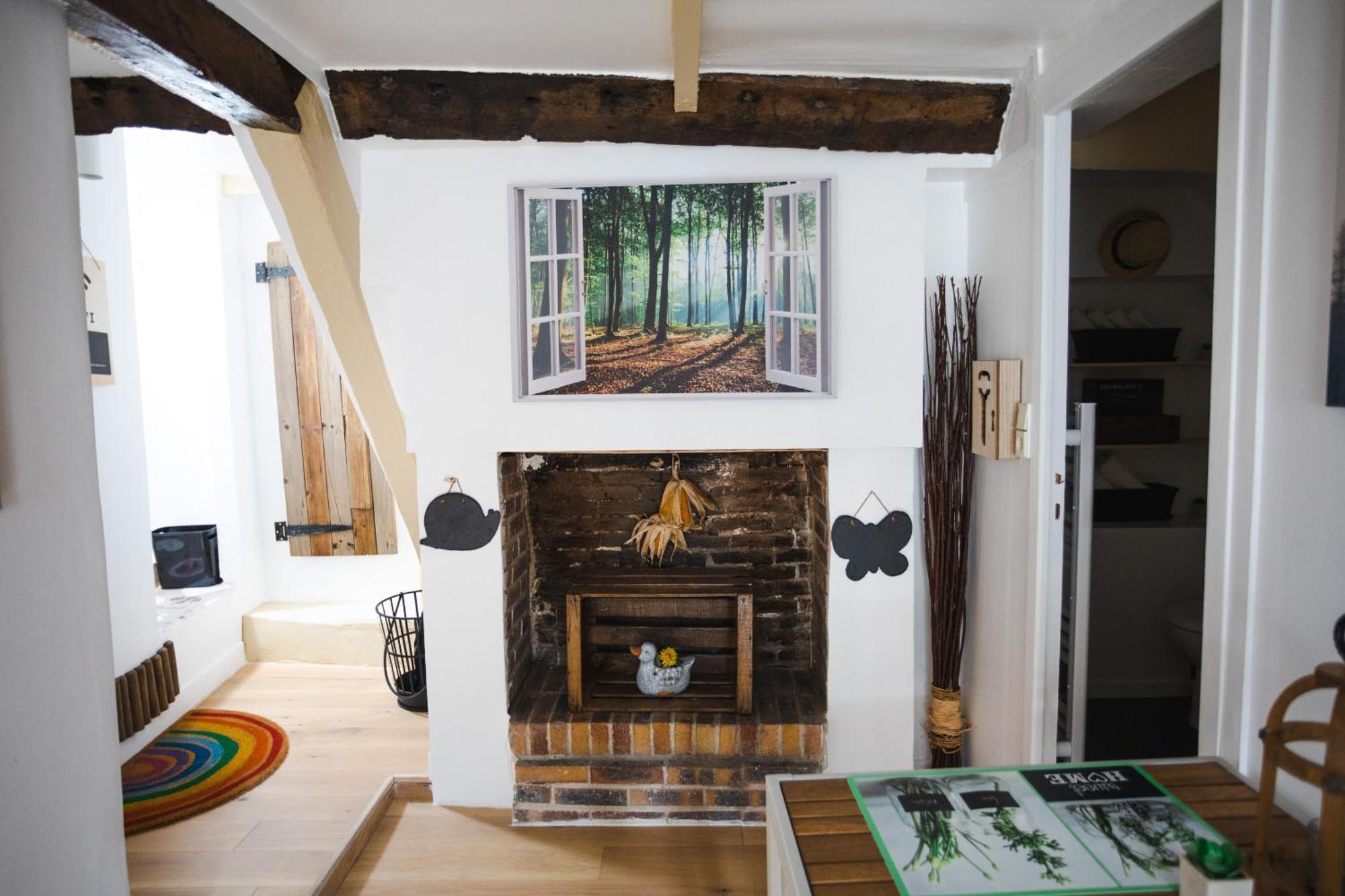 La Villa Au Petit Bonheur Honfleur Exteriör bild